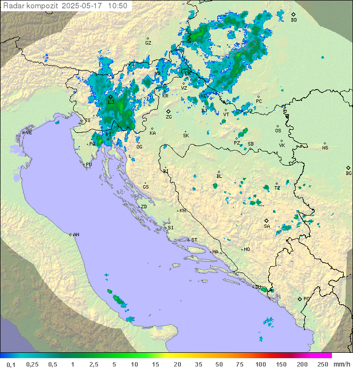 Padavine Hrvaška