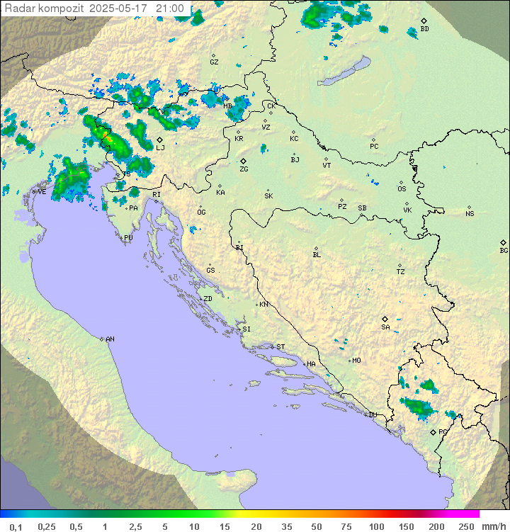 Padavine Hrvaška