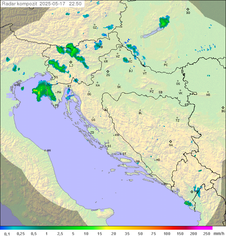 Padavine Hrvaška