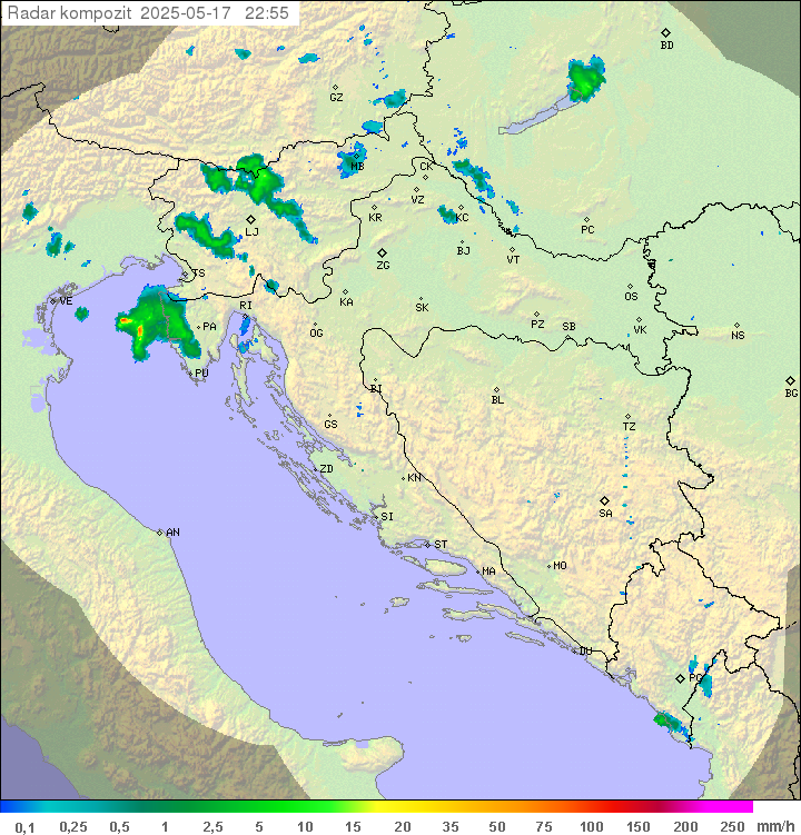 Padavine Hrvaška