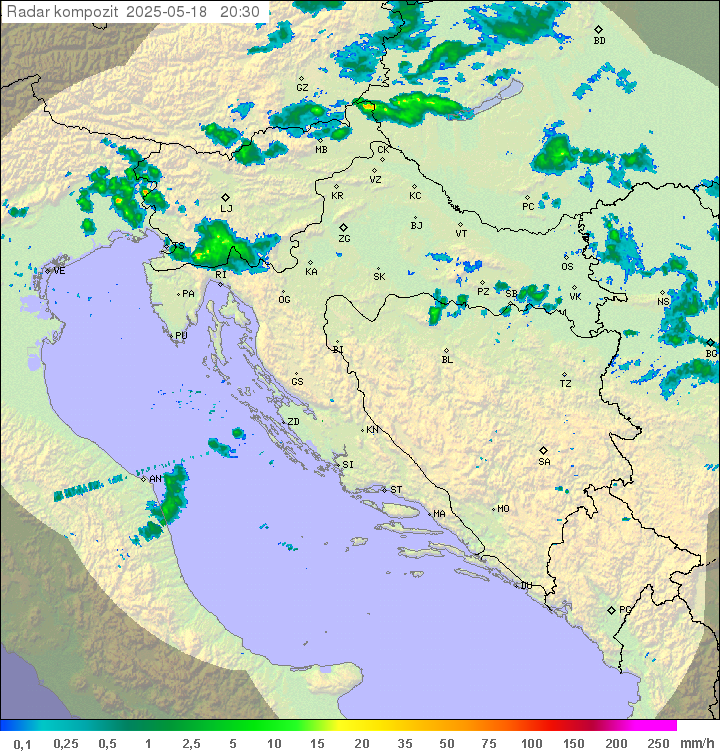 Padavine Hrvaška