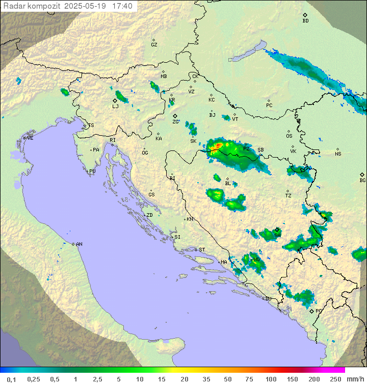 Padavine Hrvaška