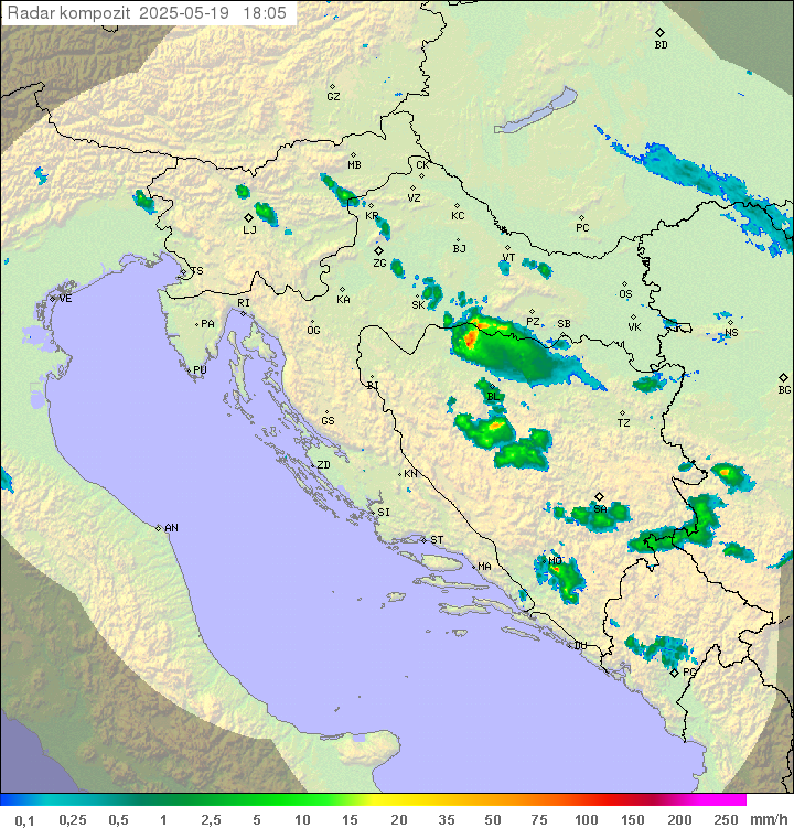 Padavine Hrvaška