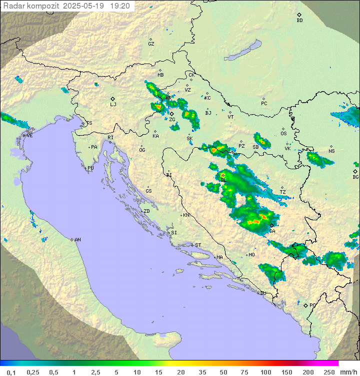 Padavine Hrvaška