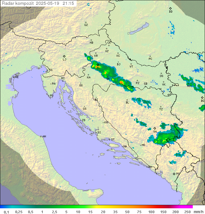 Padavine Hrvaška