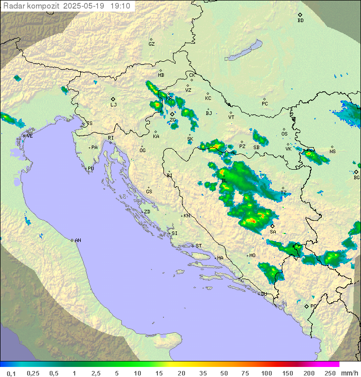 Padavine Hrvaška