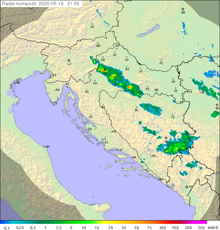 Padavine Hrvaška