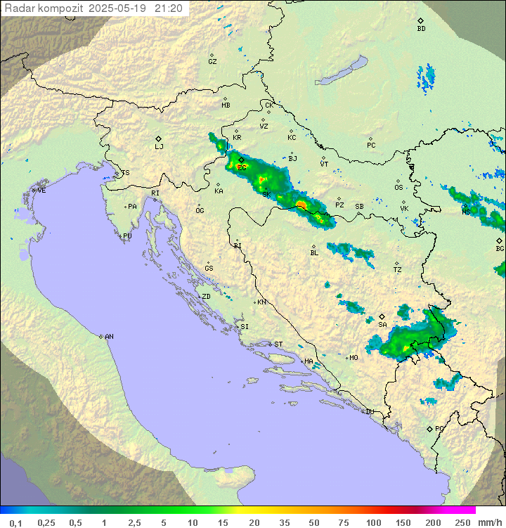 Padavine Hrvaška