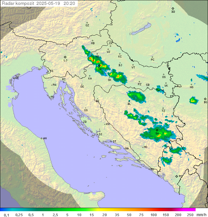 Padavine Hrvaška