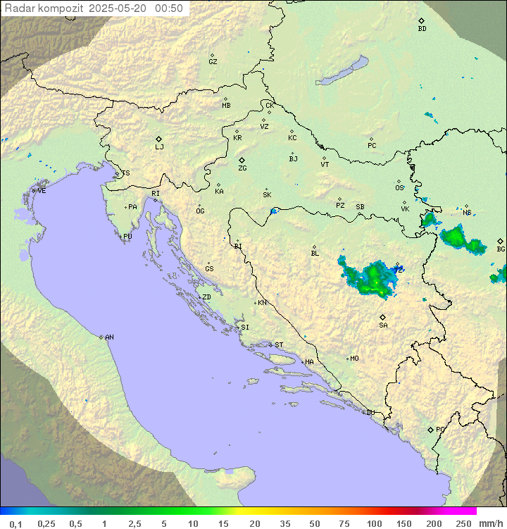 Padavine Hrvaška