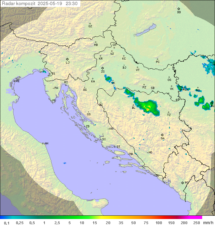 Padavine Hrvaška