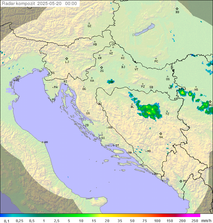 Padavine Hrvaška