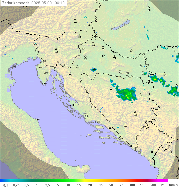 Padavine Hrvaška