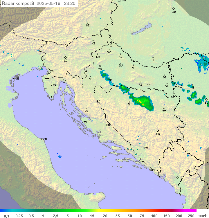 Padavine Hrvaška