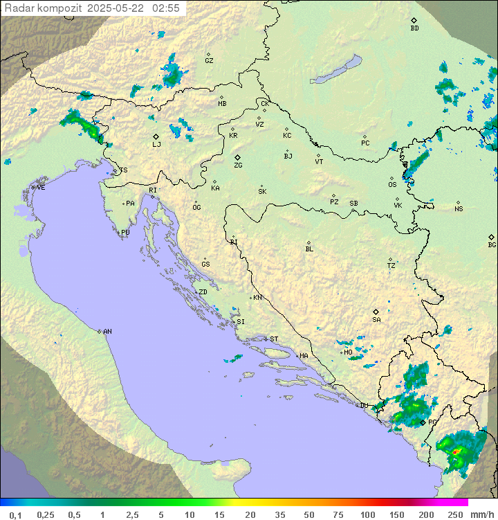 Padavine Hrvaška