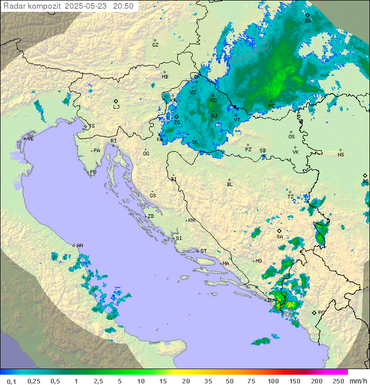 Padavine Hrvaška