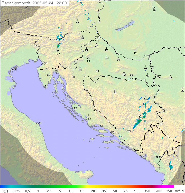 Padavine Hrvaška