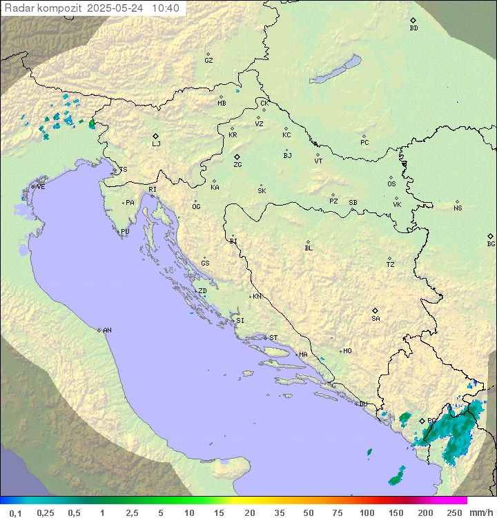 Padavine Hrvaška