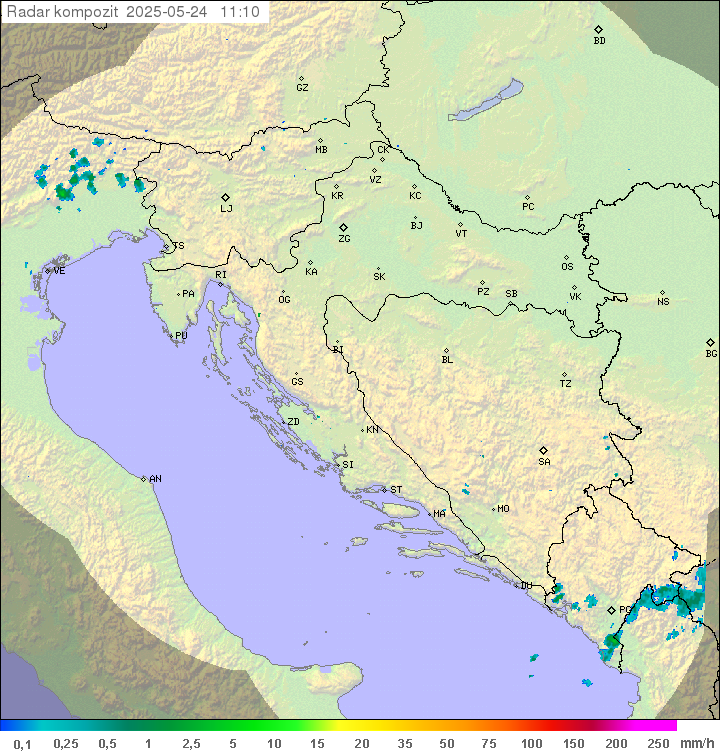 Padavine Hrvaška