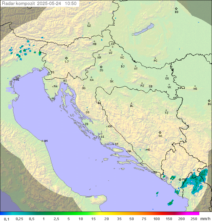 Padavine Hrvaška