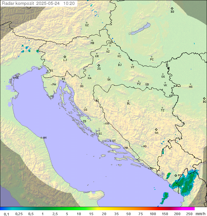 Padavine Hrvaška