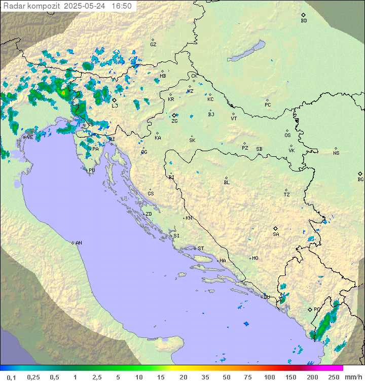 Padavine Hrvaška