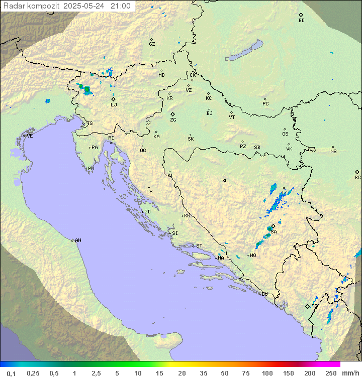 Padavine Hrvaška
