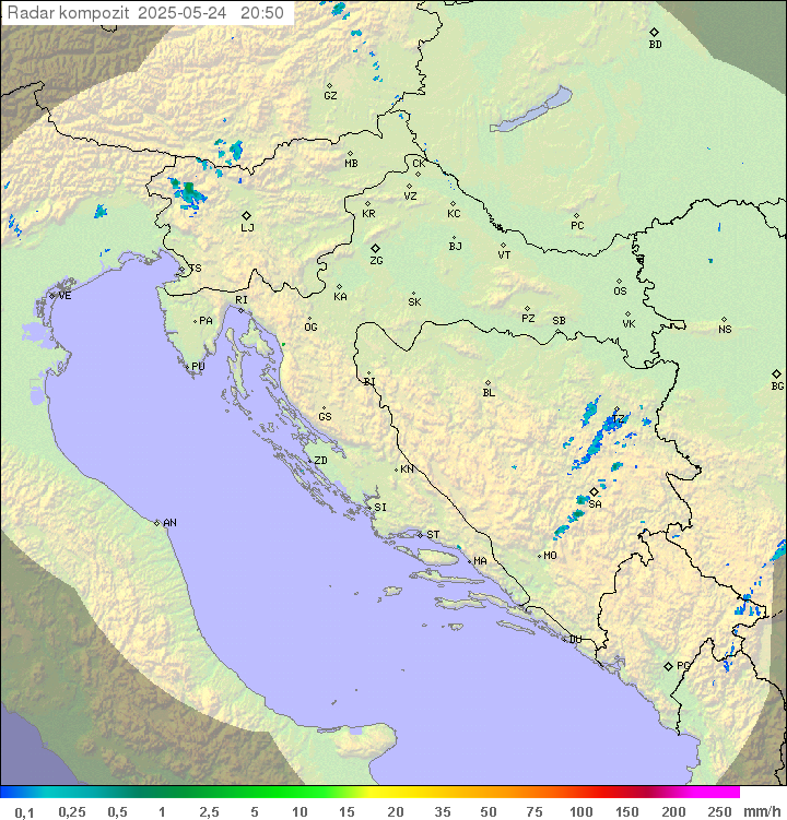 Padavine Hrvaška