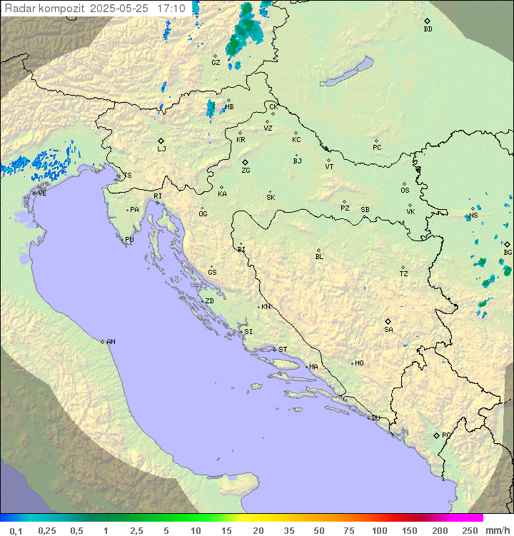 Padavine Hrvaška