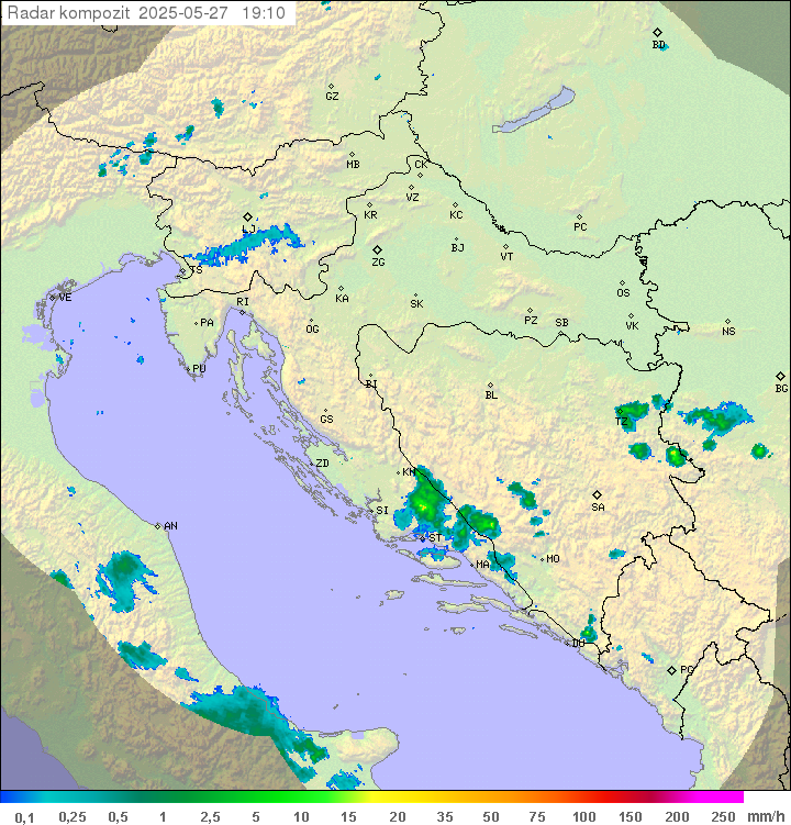 Padavine Hrvaška