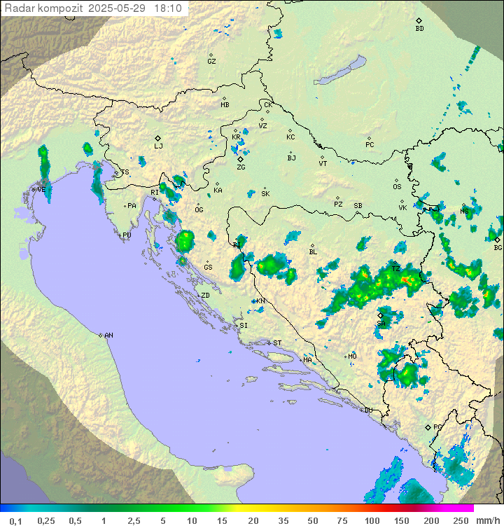 Padavine Hrvaška