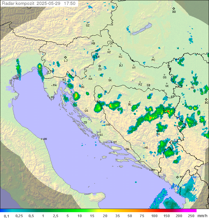 Padavine Hrvaška