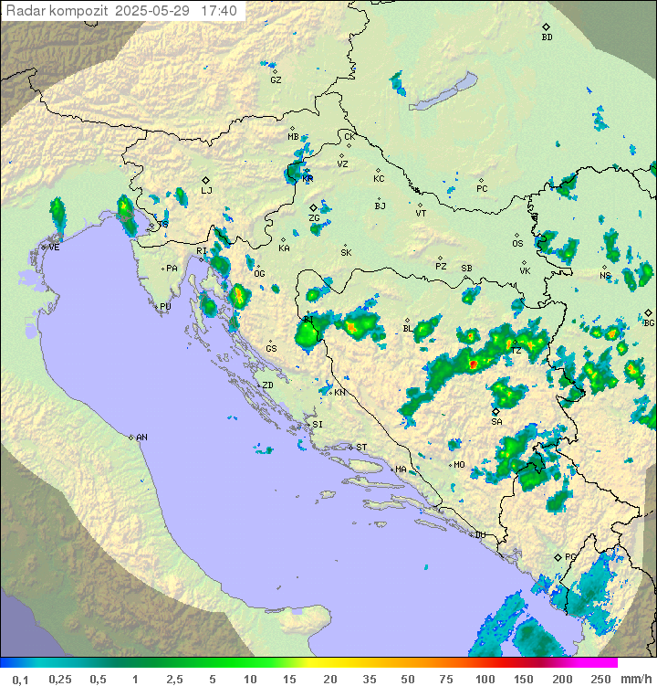 Padavine Hrvaška