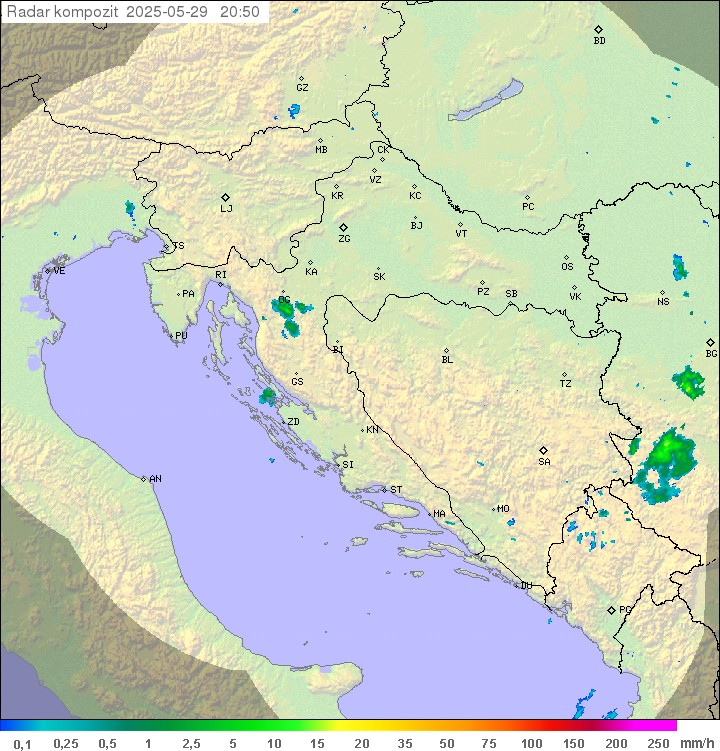 Padavine Hrvaška