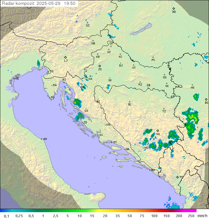 Padavine Hrvaška