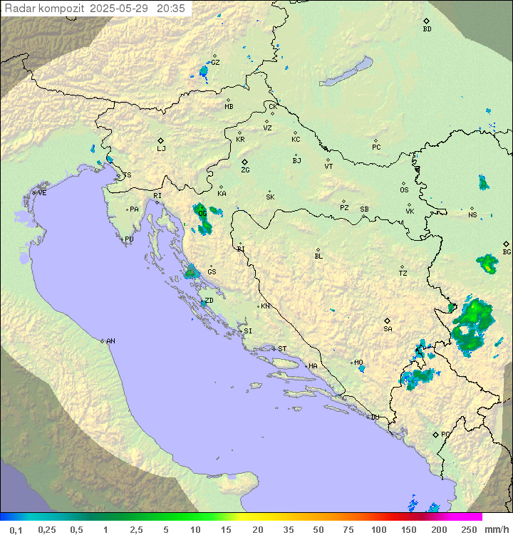 Padavine Hrvaška