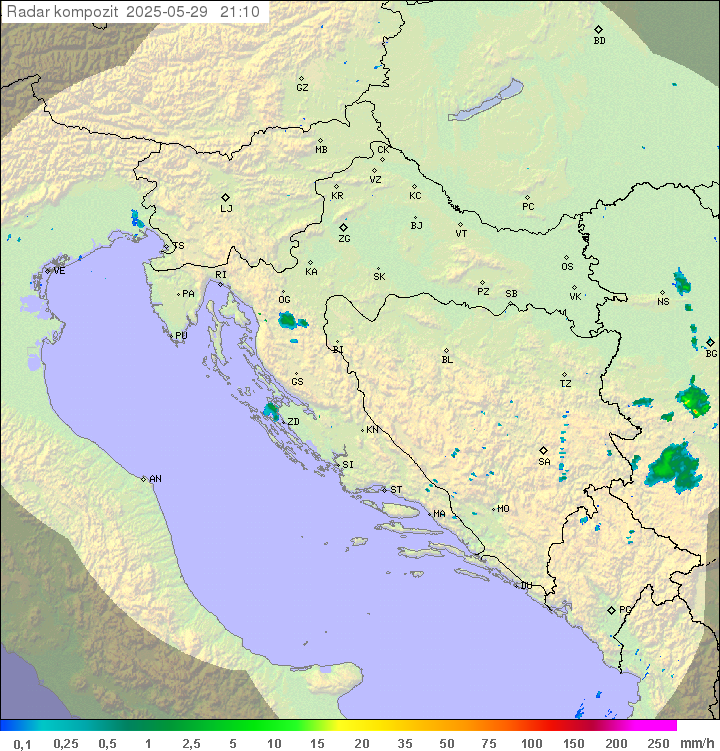 Padavine Hrvaška
