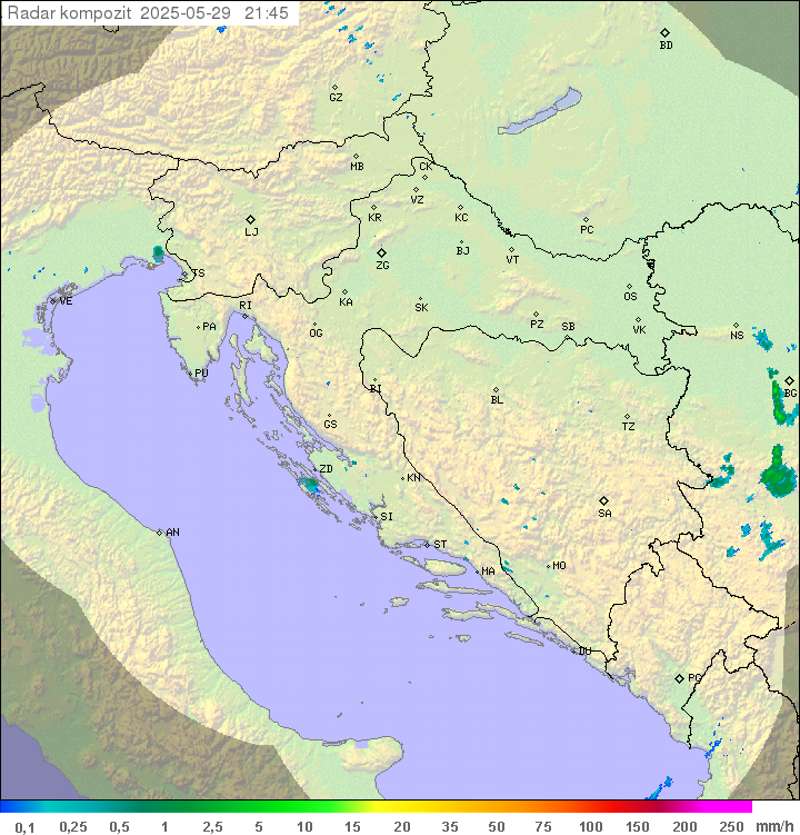 Padavine Hrvaška