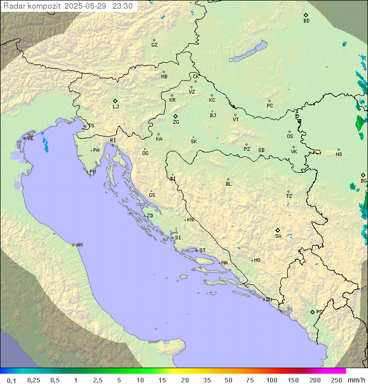 Padavine Hrvaška