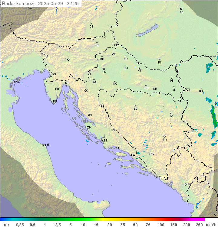 Padavine Hrvaška