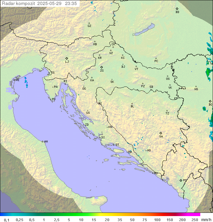 Padavine Hrvaška