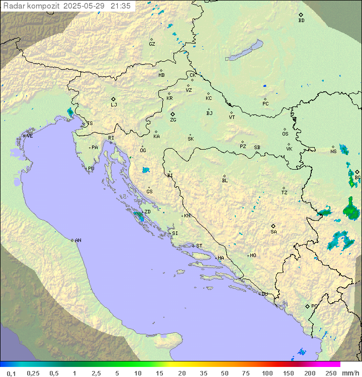 Padavine Hrvaška