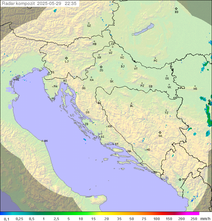 Padavine Hrvaška