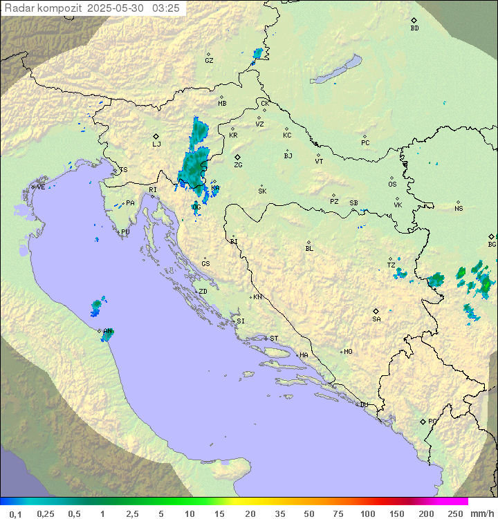 Padavine Hrvaška