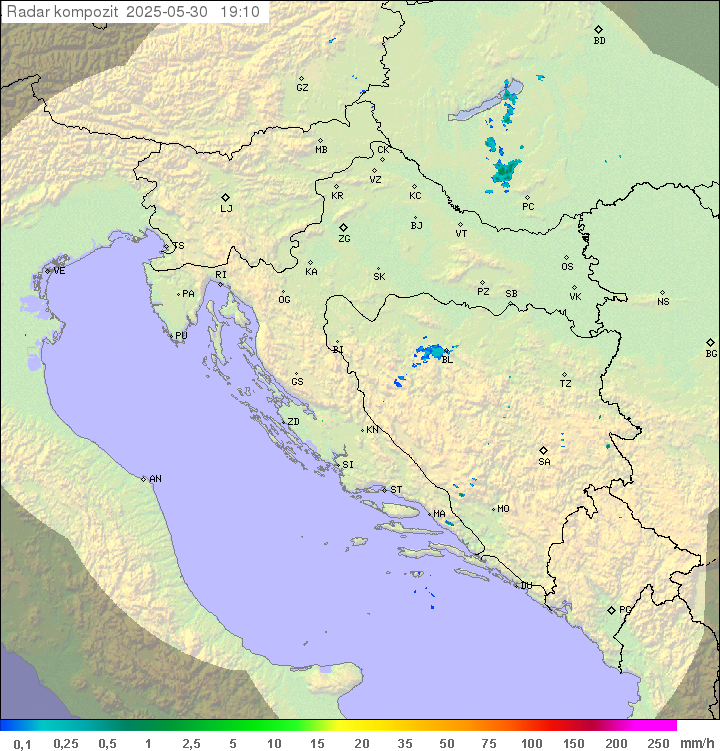 Padavine Hrvaška