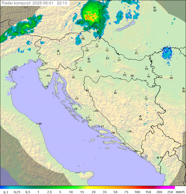 Padavine Hrvaška