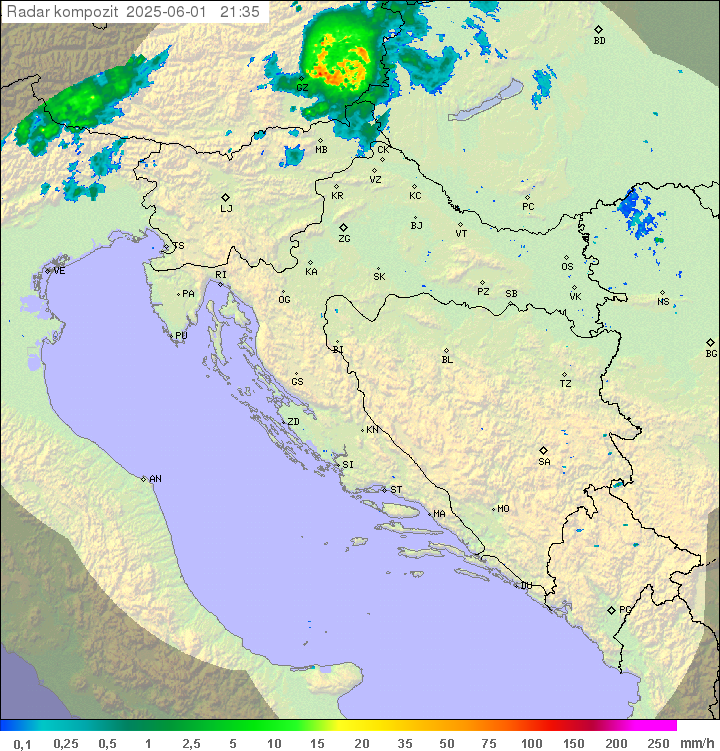 Padavine Hrvaška