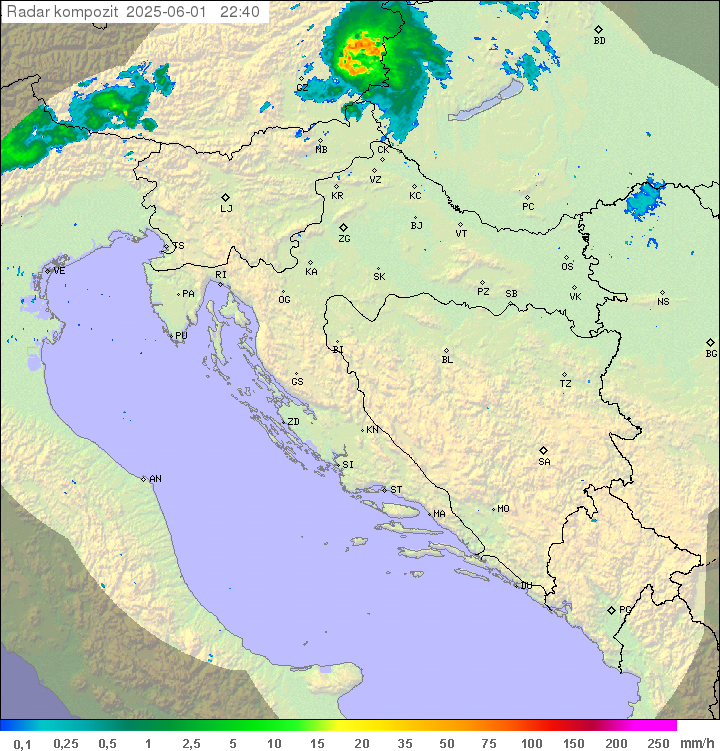 Padavine Hrvaška