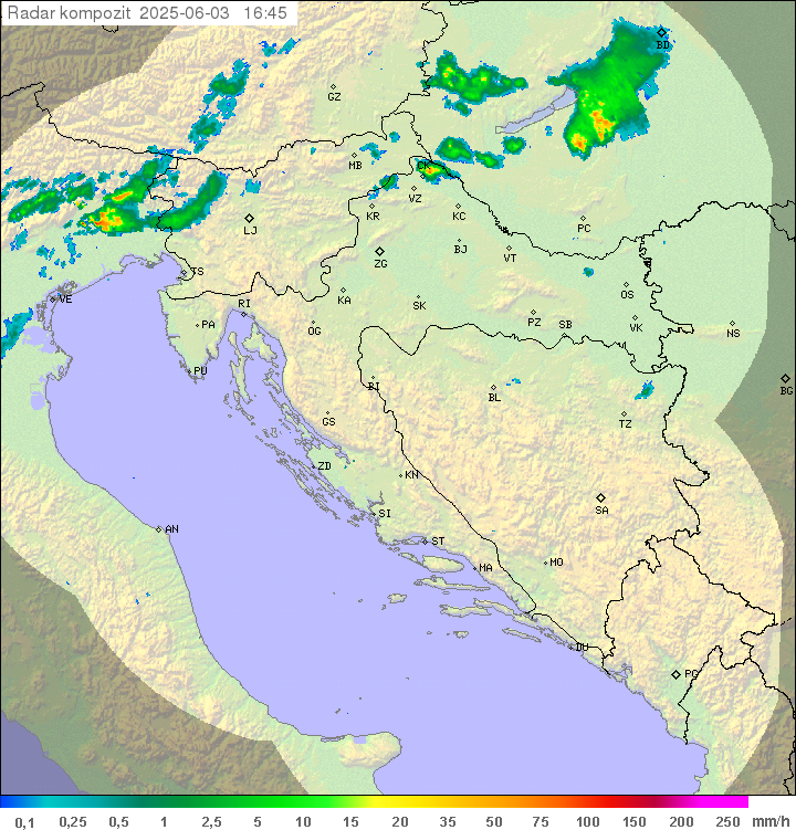 Padavine Hrvaška