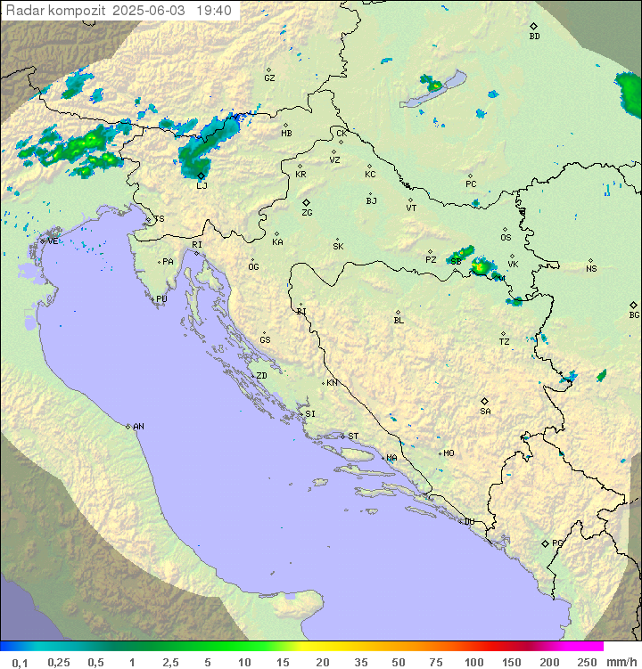 Padavine Hrvaška